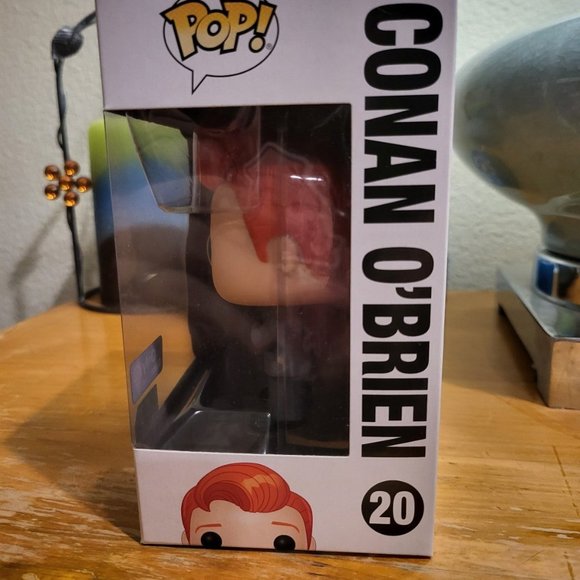 Conan Conan O’Brien Grey Suit GameStop Exclusive Funko Pop - Picture 2 of 8